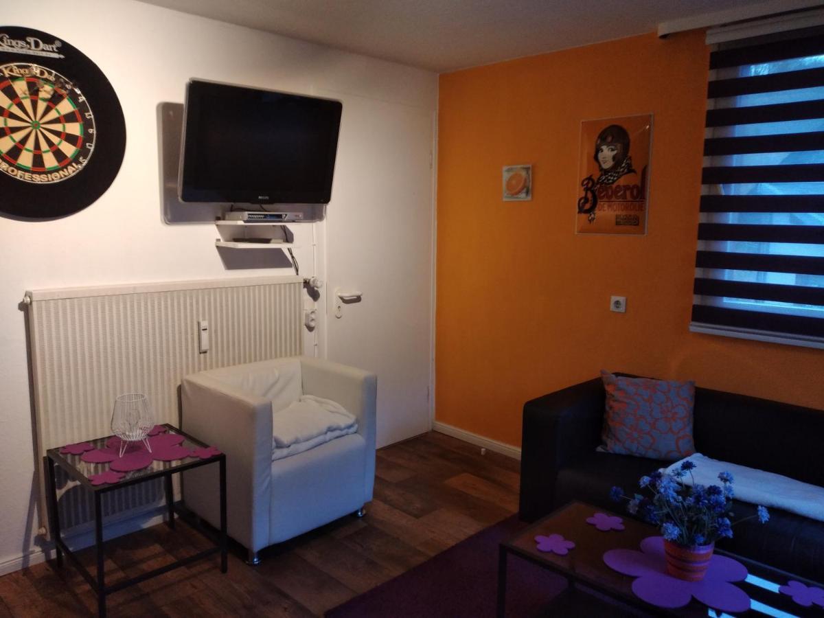 Ferienwohnung "Kunterbunt" Mit Burgblick Und Dachterrasse Monschau Dış mekan fotoğraf