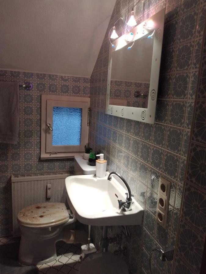 Ferienwohnung "Kunterbunt" Mit Burgblick Und Dachterrasse Monschau Dış mekan fotoğraf