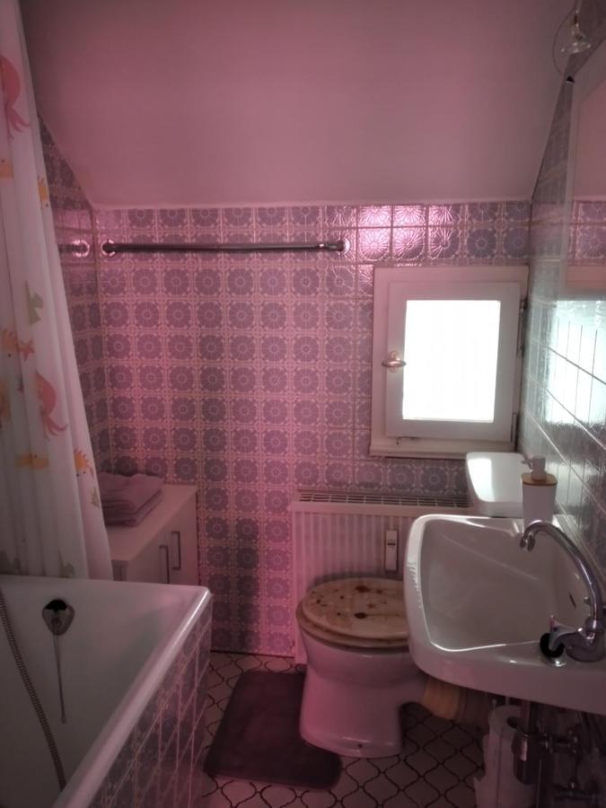Ferienwohnung "Kunterbunt" Mit Burgblick Und Dachterrasse Monschau Dış mekan fotoğraf